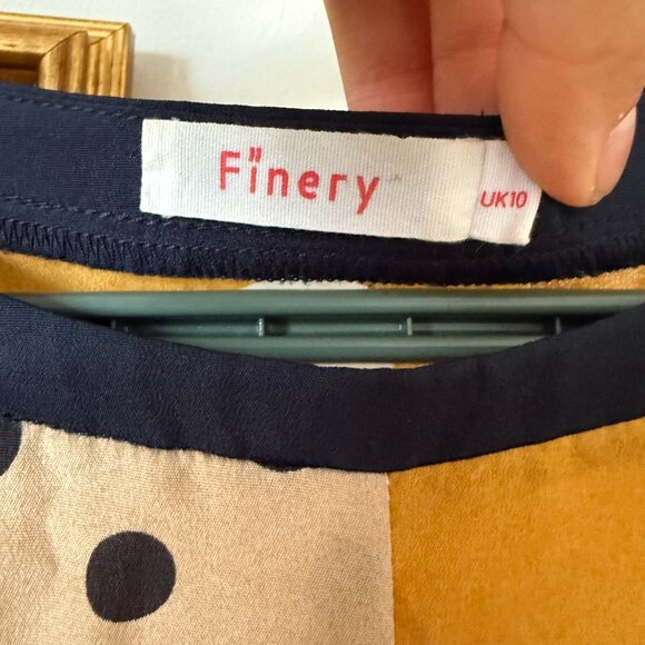 Finery Polka Dot Blouse - Picture 5 of 5